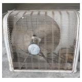 Vtg Hobart 2-sp Box Fan