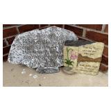 Resin Memorial Stones