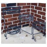 Metal Tiered Folding Plant Stand