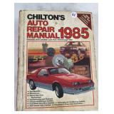 Chiltonï¿½s Auto Repair Manual 1985