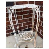 Wrought Iron Plant Stand 10x10x19