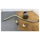 Drag Car Transmission Dipstick, fuel filter,