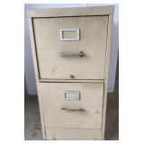 Two-Door Metal Shop File Cabinet