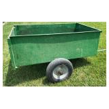 Metal Lawn & Garden Cart (3ft X 4ft)