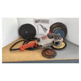 Milwaukee HD Angle Grinder & Extra Wheels