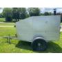 Handmade Smoker on Single Axle 10ft Trailer Frame