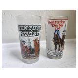 Kentucky Derby Glasses 1980 & 1988