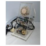 Telephone, Acrylic See Through, Dial phone