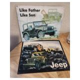 JEEP Metal Advertising Signs (2)