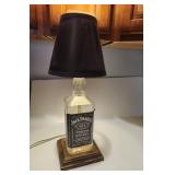 Jack Daniels bottle lamp, working