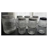 Hoosier Cabinet Tea & spice containers