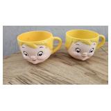Campbell Soup Plastic Mugs (2)
