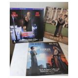 Laser Disc Movies, (3), great condition