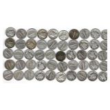 Silver Mercury Dimes, (50)