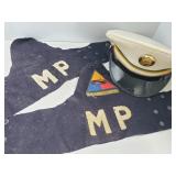 Army MP arm bands & hat