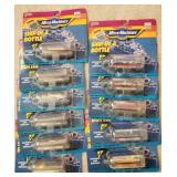 MicroMachines Ship in a Bottle, set of 11