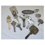 Keys, Chicago skate key, Mack, Kubota