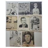 Kahns Wiener Sports Cards (8) 3.5" X 4"