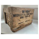 Elgin Watch WWII Box for military fuses