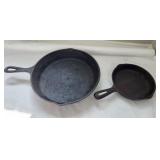 Cast Iron Skillets (3)  SK #8, USA #3