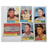 Topps 1961 Cardinals Baseball Cards (6)