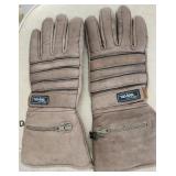 Kevlar Brown Leather Gloves, XL
