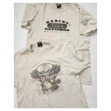 Harley Davidson Shirts, (2)  XL