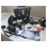 Minolta SR T 101 Camera, Lens, case