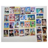 Baseball Cards, various makers & stars