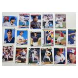 Baseball Cards (17) Mixed group