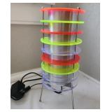 Retro glowing lamp - working