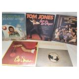 Tom Jones, Cat Stevens Vinyl Records