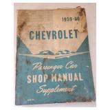 Chevrolet Shop Manual 1959-60 Models