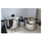 Salad Master Stainless Steel Lg. Pots