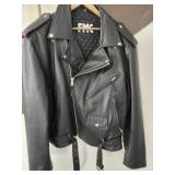 FMC Black Leather, 48, Biker style