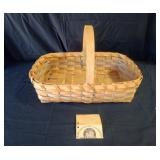 Coovert Hand Wover White Oak Basket