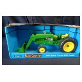 Ertl 1/16 Scale John Deere Tractor With Loader