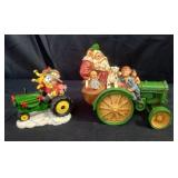 John Deere Christmas Figurines