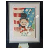 Red Skelton, "Celebration" Serigraph 56 of 100