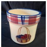 Small Longaberger Crock/Canister