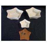 Longaberger Pottery Serving Bowls