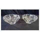 Oleg Cassini Crystal Candy Dishes