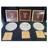 Precious Moments, Christmas Series Plates