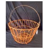 Vintage Wire Egg Basket