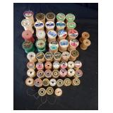 Wooden Thread Spools