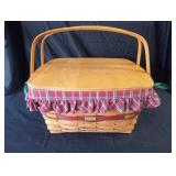 Longaberger Holiday Hostess Basket 1993