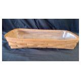Longaberger Cracker Basket 1984