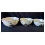 John Deere Mixing Bowls