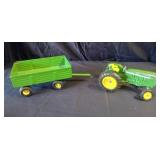 John Deere Tractor & Wagon, By Ertl