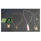 3 Nice pins and Necklaces
